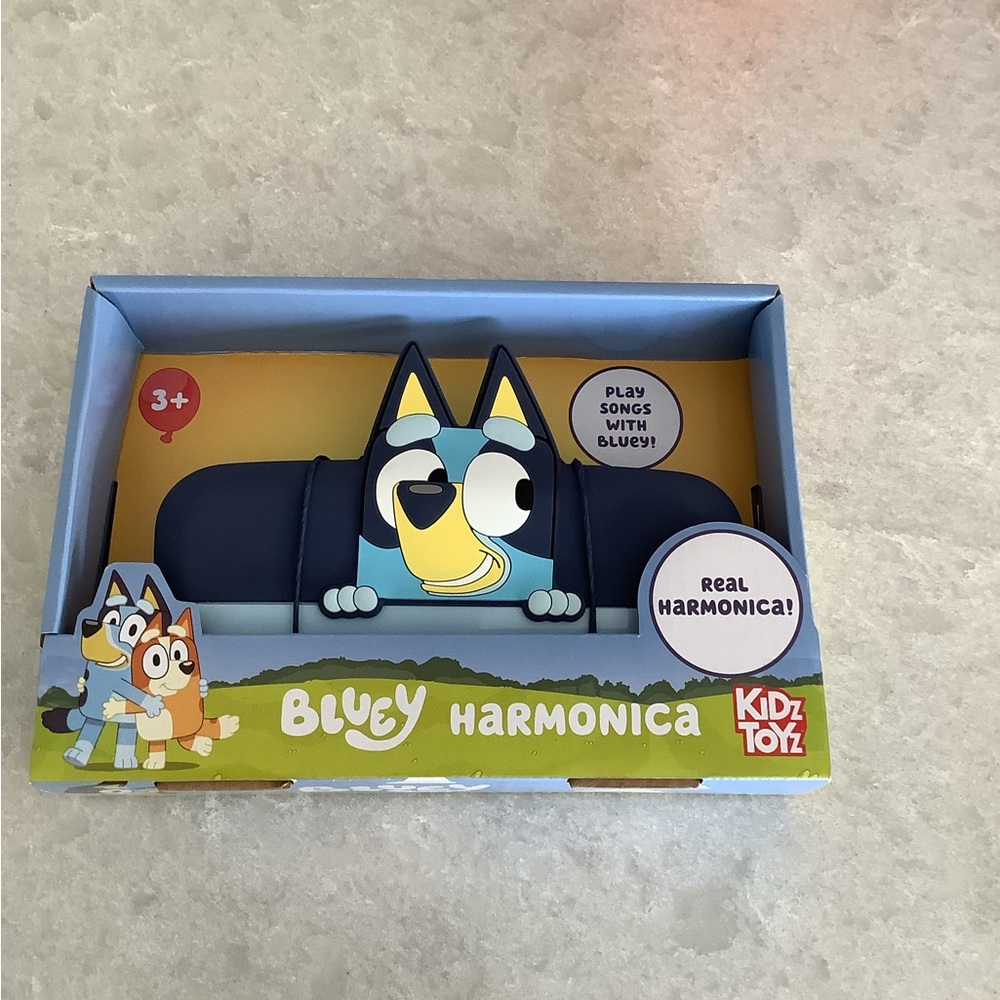 Bluey Harmonica - Blue